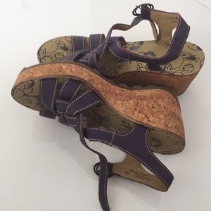 Purple Fly shoes size 9